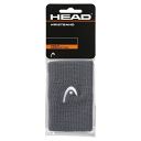 Head Wristband 5" Anthracite 2 szt.